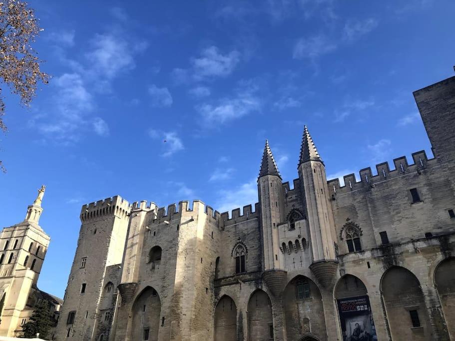 Апартаменты La Bulle - Parking Gratuit En Souterrain - 2 Mins Du Palais Des Papes - Clim Ac - Wifi Авиньон Экстерьер фото